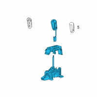 OEM 2017 Ford Expedition Shifter Diagram - FL1Z-7210-BA