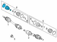 OEM 2022 Ford Mustang Mach-E KIT - BOOT Diagram - LJ9Z-3A331-E