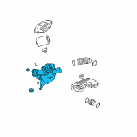 OEM 2004 GMC Canyon Lower Housing Diagram - 15123621