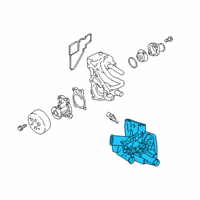 OEM 2022 Nissan Versa Water Outlet Diagram - 11060-5RF0A