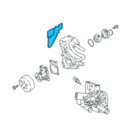 OEM 2020 Nissan Versa Gasket-Water Inlet Diagram - 13050-5RB0A