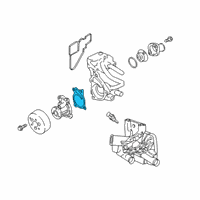 OEM 2021 Nissan Versa Gasket-Water Pump Diagram - 21014-5RB0A