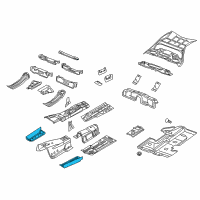 OEM 2008 Dodge Magnum Bracket-Transmission Mount Diagram - 5065209AE