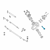 OEM Ford F-250 Super Duty Gear Assembly Mount Bolt Diagram - -W714660-S430