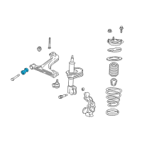 OEM Pontiac Bushing, Front Lower Control Arm Diagram - 22645684