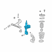 OEM Pontiac Grand Am Strut Diagram - 22064770