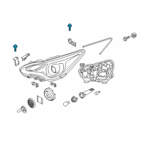 OEM 2021 Kia Stinger Bolt Diagram - 64195J5100