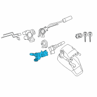 OEM Toyota RAV4 Headlamp Switch Diagram - 84140-0E100