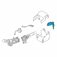 OEM 2013 Scion iQ Cylinder & Keys Diagram - 69005-74090