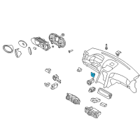 OEM Hyundai Genesis Coupe Sensor-In Car Diagram - 97270-2M000