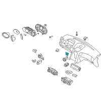 OEM 2010 Hyundai Genesis Coupe Sensor-In Car Diagram - 97270-2M000