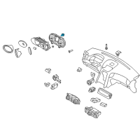 OEM 2012 Hyundai Genesis Coupe Bulb Assembly Diagram - 94310-2C000