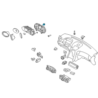 OEM 2003 Hyundai Tiburon Bulb Assembly Diagram - 94310-2C000