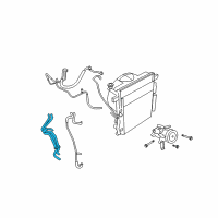 OEM 2007 Dodge Nitro Hose-Heater Supply And Return Diagram - 55037830AF