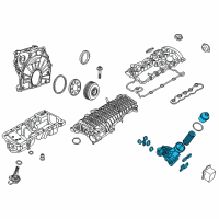 OEM BMW 540d xDrive Oil Filter Diagram - 11-42-8-583-895