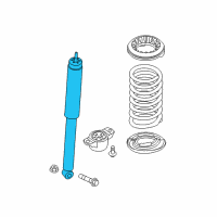 OEM 2017 Ford Focus Shock Assembly Diagram - CV6Z-18125-L