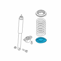 OEM 2013 Ford Focus Lower Insulator Diagram - DV6Z-5586-B