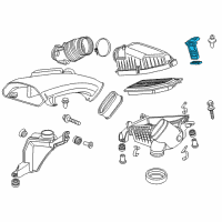 OEM 2017 Honda Odyssey Meter Assembly, Air Flow Diagram - 37980-RNA-A01