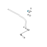 OEM 2005 Hyundai Santa Fe Clamp Diagram - 54847-26000