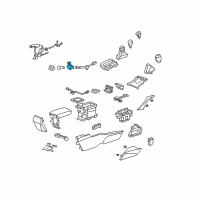 OEM 2012 Honda Civic Holder Assy., Usb Cord Diagram - 39115-TL0-G01