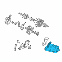 OEM 2002 Acura NSX Starter Motor Assembly (Denso) Diagram - 31200-PR7-J01