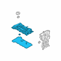 OEM Hyundai Elantra Coupe Cover Assembly-Rocker Diagram - 22410-2E210