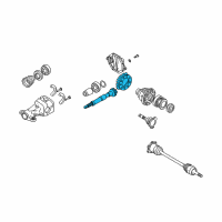 OEM Infiniti QX50 Gear Set-Final Drive Diagram - 38100-1B26A