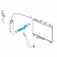 OEM 2019 Honda HR-V Hose, Water (Upper) Diagram - 19501-51B-H00