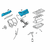 OEM 2001 Cadillac DeVille Cover Diagram - 12564806