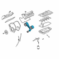 OEM 2005 Cadillac DeVille Camshaft Chain Diagram - 12564273