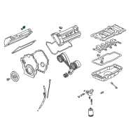 OEM Cadillac Brougham PCV Valve Diagram - 19303069