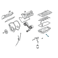 OEM Cadillac Eldorado Oil Level Sensor Diagram - 12603784