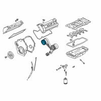 OEM 2000 Cadillac Seville Sprocket-Camshaft Diagram - 12556026