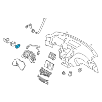 OEM Infiniti M35h Switch Assembly - 1 Function Diagram - 251B1-1MA0A