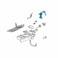 OEM 2001 Ford Explorer Fuel Pump Diagram - XL2Z-9H307-A