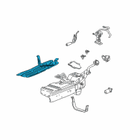 OEM 1995 Ford Explorer Skid Plate Diagram - F57Z9A147A