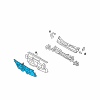 OEM Kia Rondo Panel Complete-Dash Diagram - 643001D151