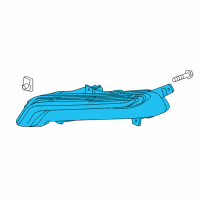 OEM 2020 Chevrolet Impala Daytime Run Lamp Diagram - 22931247