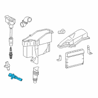 OEM 2016 Lexus IS200t Sensor, Crank Position Diagram - 90919-05089