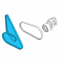 OEM 2015 BMW M5 Ribbed V-Belt Diagram - 11-28-7-843-246