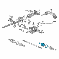 OEM 2019 Honda CR-V Boot Set, Outboard (Gkn) Diagram - 42018-T1G-E01