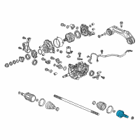 OEM 2019 Honda CR-V JOINT SET, OUTBOARD Diagram - 42330-TDM-305