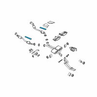 OEM 2004 Pontiac GTO Insulator, Exhaust Manifold Pipe<See Guide/Contact Bfo> Diagram - 92075512