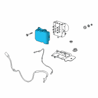 OEM Chevrolet Traverse Control Module Diagram - 20761340