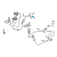 OEM 1997 BMW 750iL Air Hose Diagram - 11-72-1-704-307