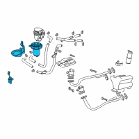 OEM 2001 BMW 750iL Air Pump Diagram - 11-72-7-508-427