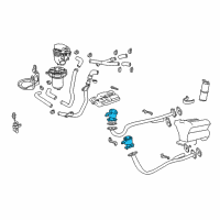 OEM 2000 BMW 750iL Valve Diagram - 11-72-1-704-257