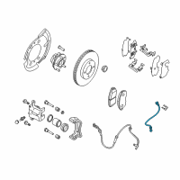 OEM 2019 Nissan Sentra Hose Assembly-Brake Front Diagram - 46211-3SH0A