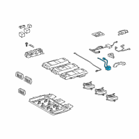 OEM 2015 Lexus RX450h Plug Assy, Electric Vehicle Battery Diagram - G3830-48020