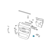 OEM Saturn Outlook Switch Asm-Door Lock & Side Window Diagram - 20958432